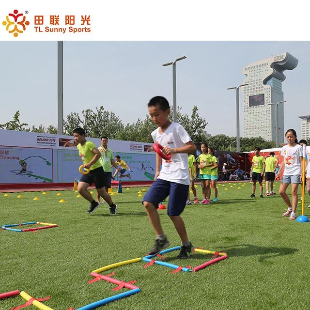 Physical Educational Material Kids Athletics Training Speed ladder for School Sports