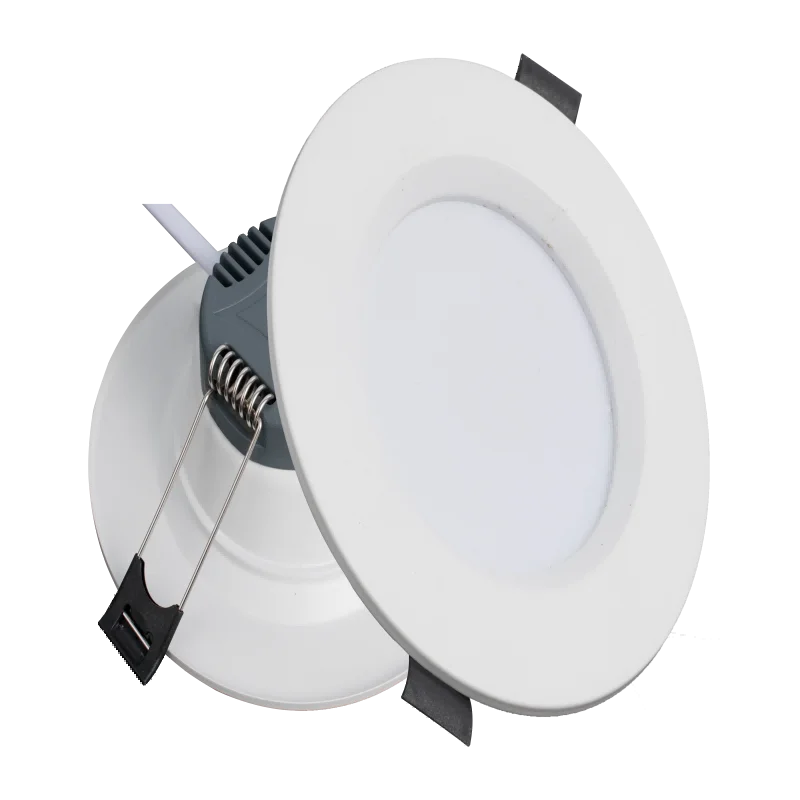 Modern Iron LED Downlight Panel Light 5-22 Watt Sizes PP 9W Office Bedroom Hotel Available 4000K 3000K Wholesale