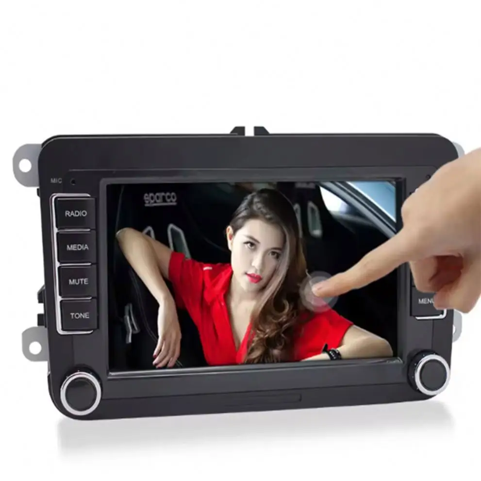 7 Inch Universal Android 12 Autoradios Touch Screen Stereo Carplay & Android Auto Car Radio Multimedia Player