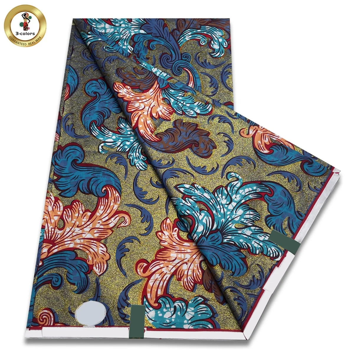 Ready-to-Ship Fashionable 100% Combed Cotton Wax Printed Fabric African Prints for Women and Girls Grand Super Prints in Stock