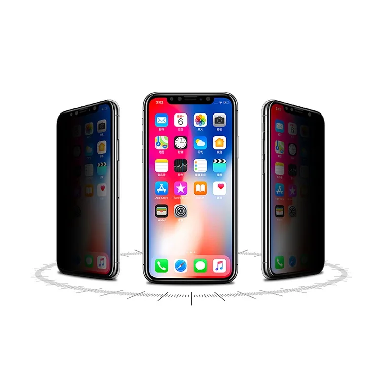 Заводская прямая 3d защита от шпионов для изогнутого экрана мобильного телефона