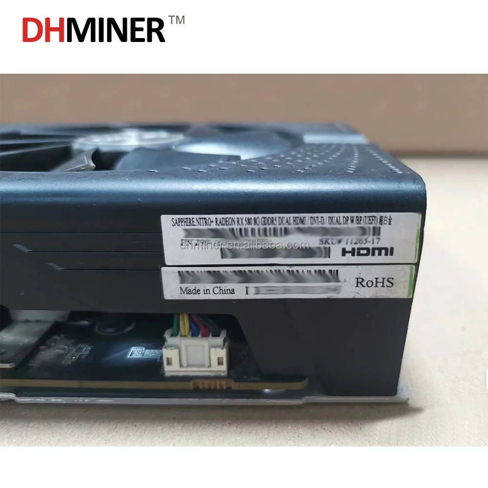 DDR5 256bit tarjeta de video GPU Computer Gaming Graphics Cards Radeon RX 580 8GB