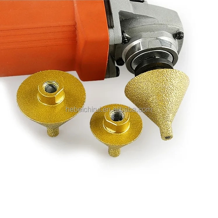 Custom M10 M14 Diamond Hole Saw Core Bit Beveling Chamfering Bit for Drilling Porcelain Tiles Marble