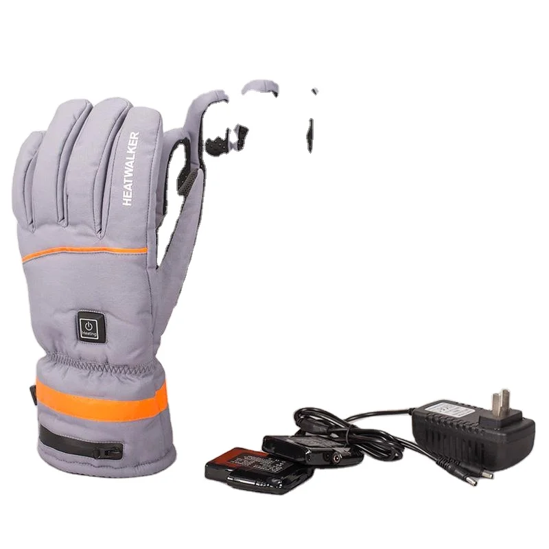 Ski Kids Battery 7.4v 1800mah Thin Camo Winter Golf Electrical Stretchable Men Touch Screen heated gloves Motorcycle