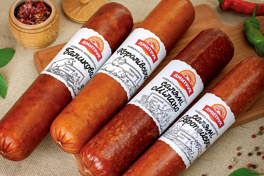 plastic printing film for sausage and ham PVDC  sausage casings artificial food packing film
