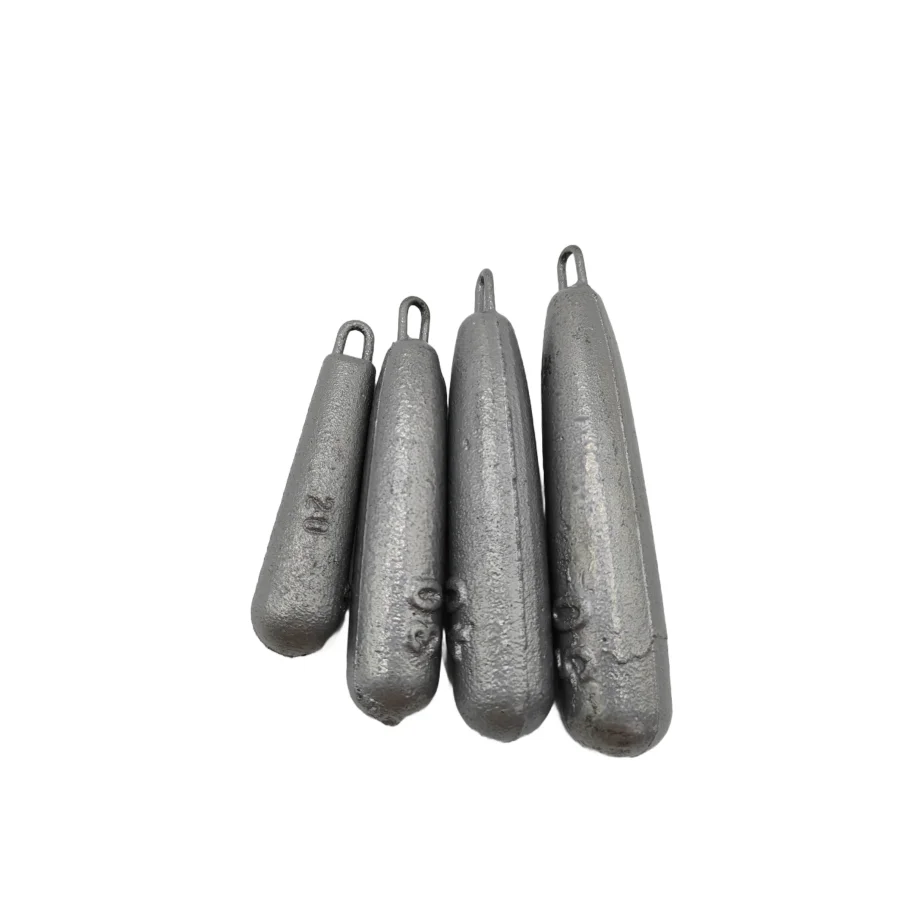 Environmentally Friendly Lead Free Sinker Iron Alloy Sinker Carp Fishing Weight D-type Fishing Sinkers