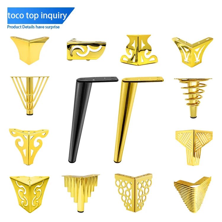 Toco L Shape Sofa With Steel Legs Gold Metal Frame Legs With Frame Chrome Swivel Chair Base Sofa Base Legs Attachment Aluminium