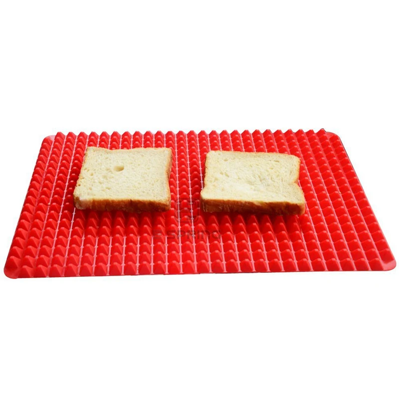  Классический пирамидальный силиконовый коврик для готовки горячий кухни барбекю формы