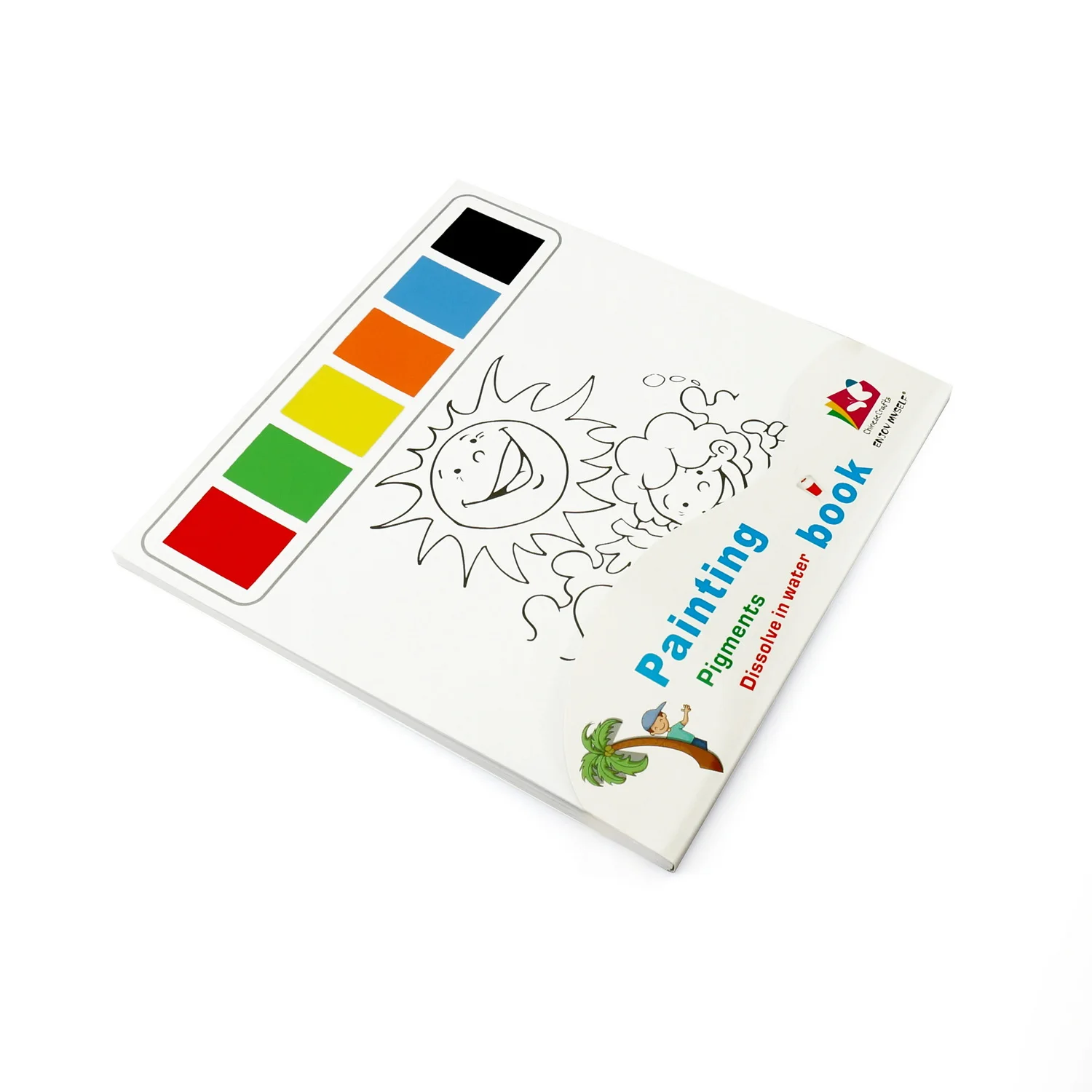 Custom Printing Mess Free Magic Water Coloring Book for Kids Drawing