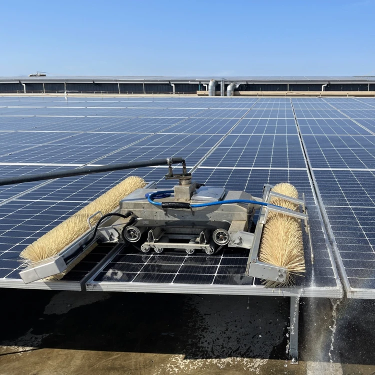 Professional factory auto-cleaning all in one solar clean robot used for pv panels cleaning
