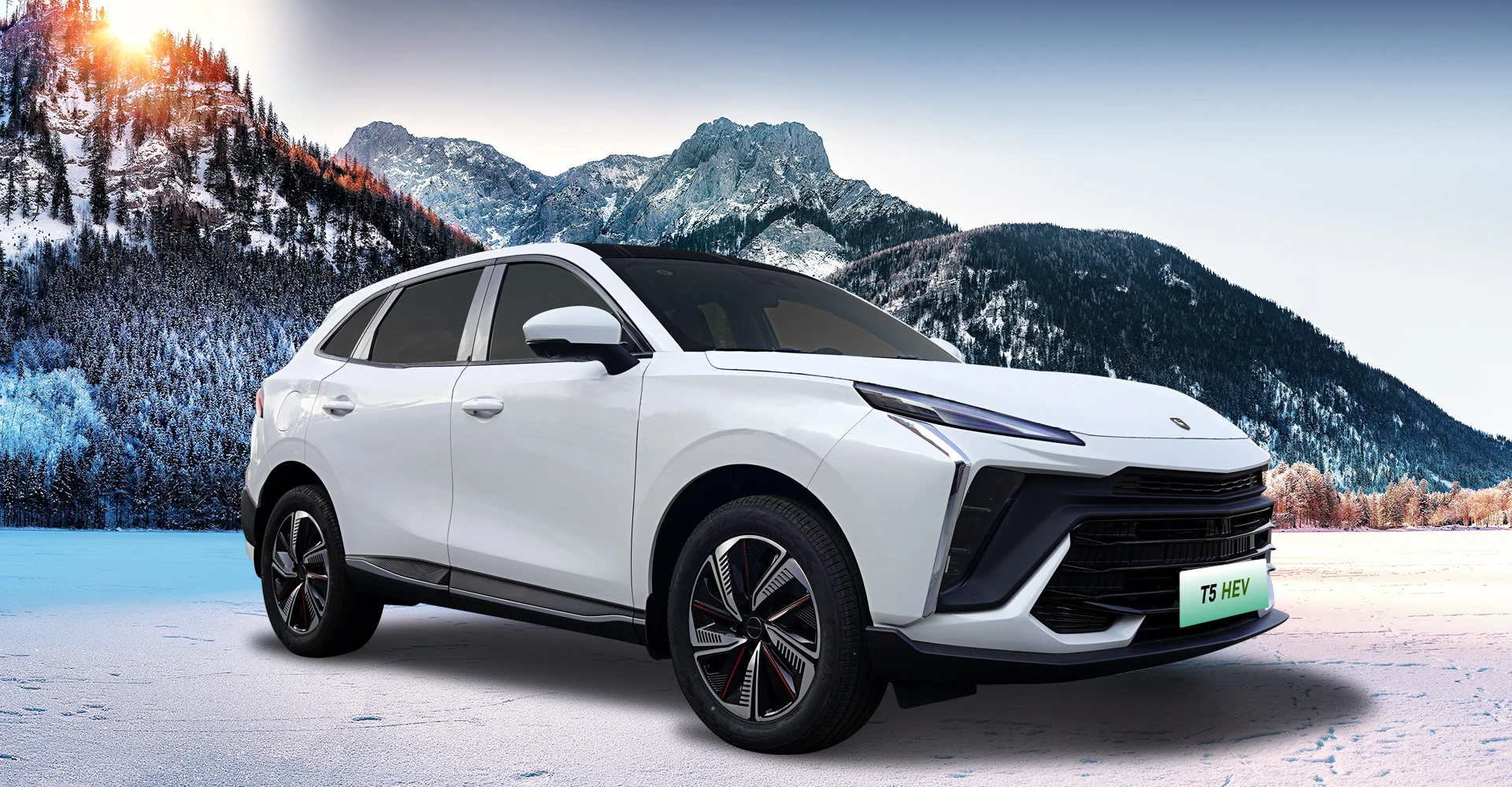 2024 Dongfeng T5 HEV внедорожник эксклюзивная модель двигателя 4E15T лидер продаж гибридный Электрический с 5 сиденьями левое рулевое управление новое