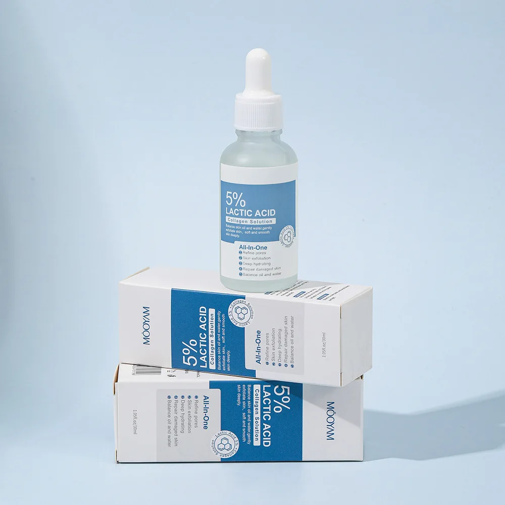 High Quality Lactic Acid Collagen Serum Brightening Skin Whitening Facial Serum