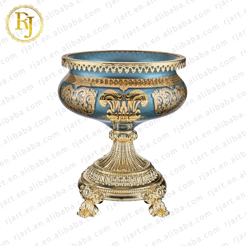 Household Luxury Islam Uzbek Skidki Bagima Crystal Glass Dinner Set Idishlar Chinni Posuda Footed Bowl Bohemia Plate