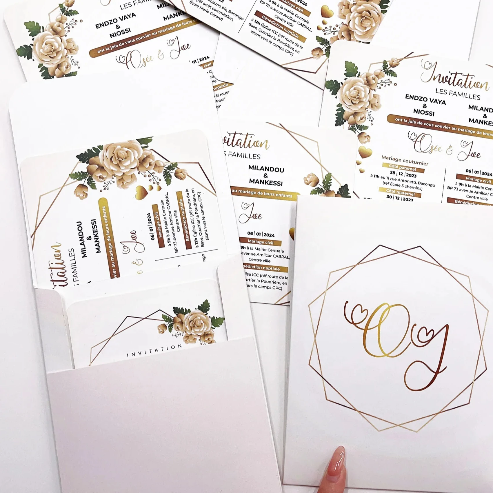 Factory  Custom  Festival Invitations Cards Thank You Small Invitation Cards Weeding Card Wedding Invitation