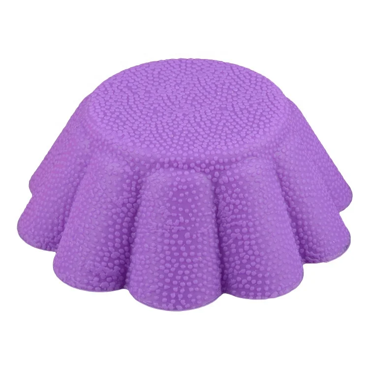 Hot Sale Silicone Liner Cupcakes Flower Shaped Individual Cupcake