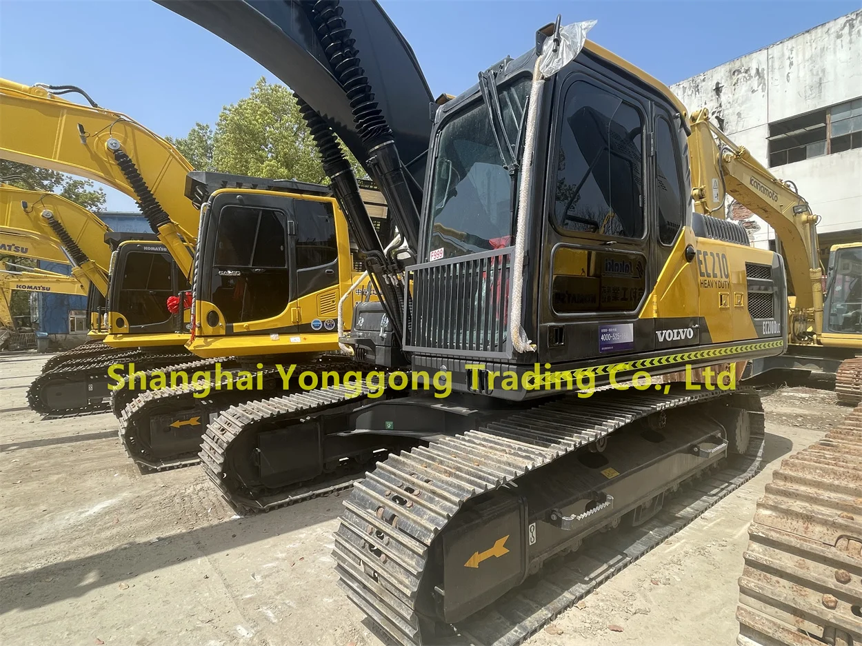 Used Original Crawler Excavator 220 Tons  Volvo 210 Crawler Excavators