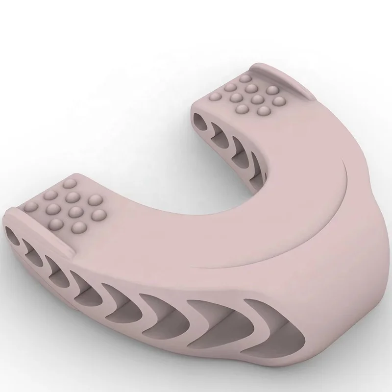 New Design Custom Logo Silicone Chewing Gum Shaper Mouth Face Muscle Workout Slimming Trainer Jawliner Jawline Exerciser Jaw