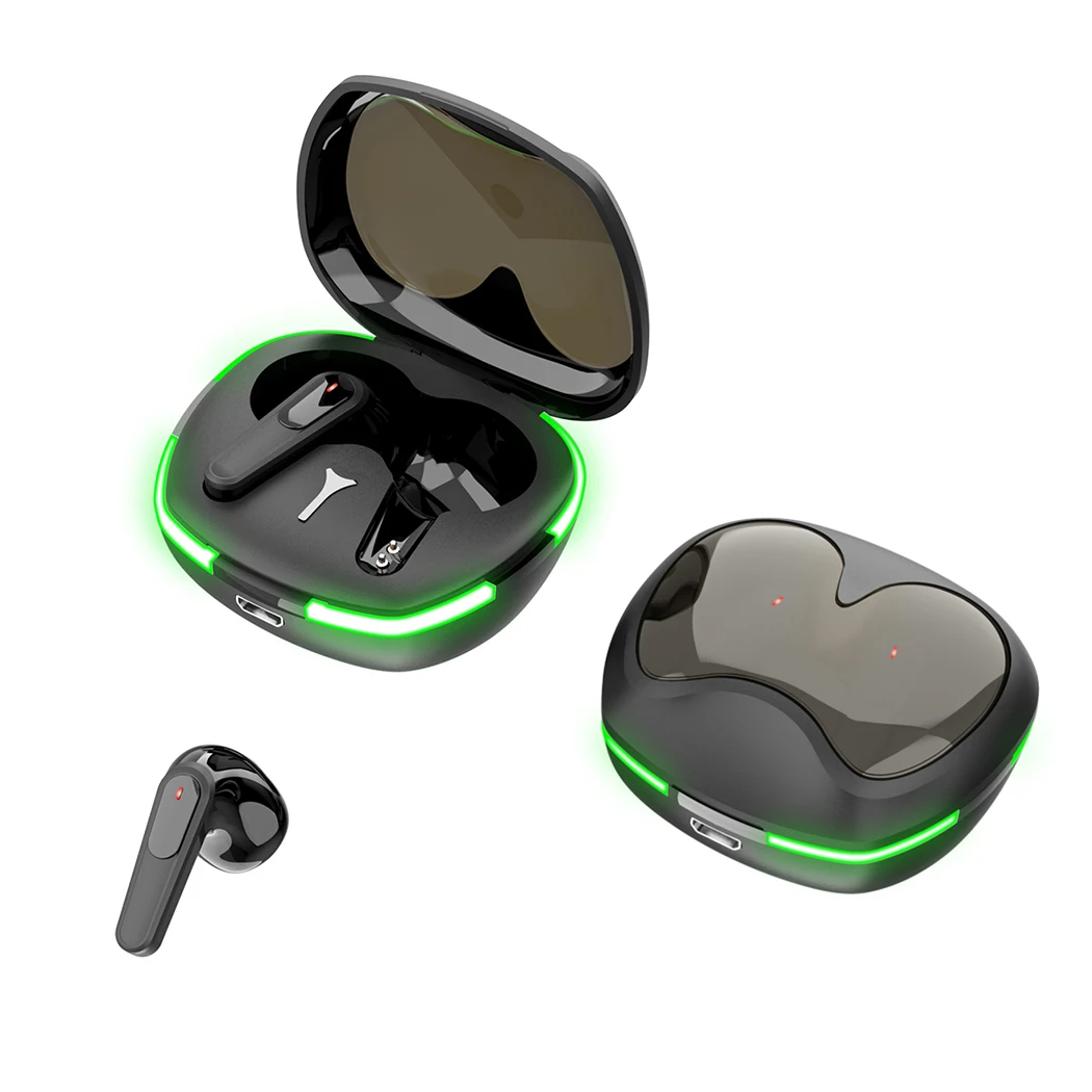 TWS PRO 60 Wireless Bluetooth 5.1 Headset Touch Control LED Bluetooth Earphones with Mic Earbuds Wireless Headphones for Phone