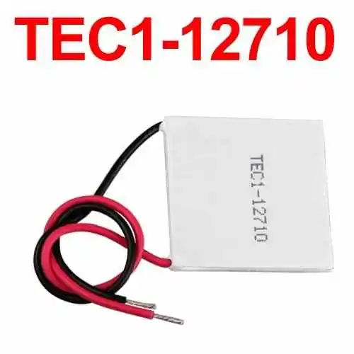 TEC1-12710 TEC Thermoelectric Cooler Peltier 12V 40mm Plate Module CPU