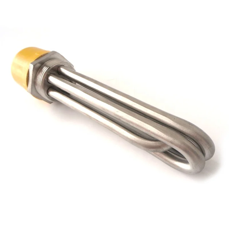 120 в 1500 Вт трубчатый погружной водонагреватель с фланцем для подогрева