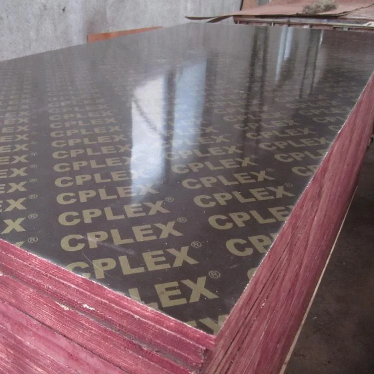 Linyi good quality with competitive price 12mm 15mm 18mm black brown red film face shuttering plywood supplier