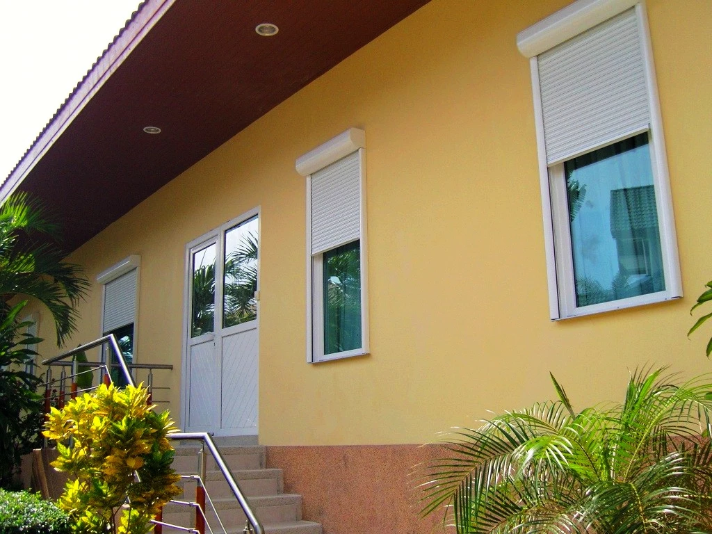 AS2047 TOMA aluminium hurricane roller blind security rolling window typhoon resist roll up door wind proof roller shutter