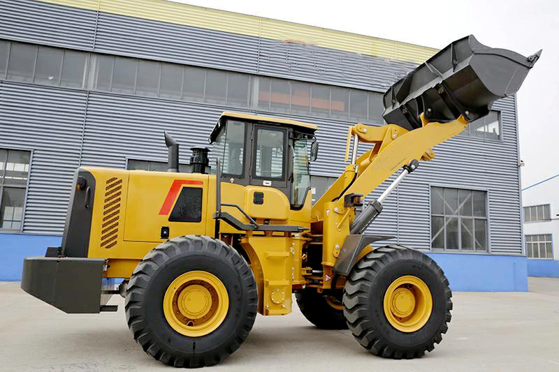 ZL50 5-тонный мини-погрузчик CE Сертификация 3-4CBM Объем ковша Универсальный мини-колесный погрузчик опционально двигатель WEICHAI Cummins