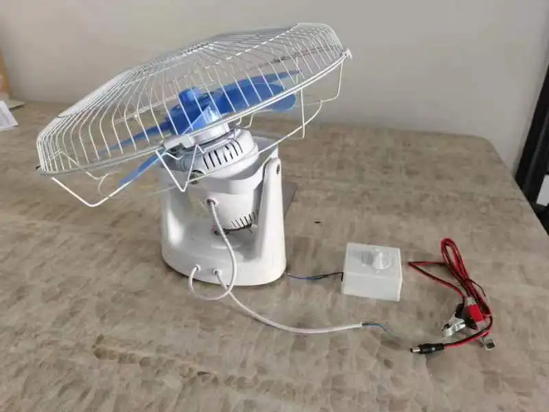 MONA solar orbit fan with remote control 3 or 5 PP blades orbit fan with regulator 16 inch DC12V solar orbit fan