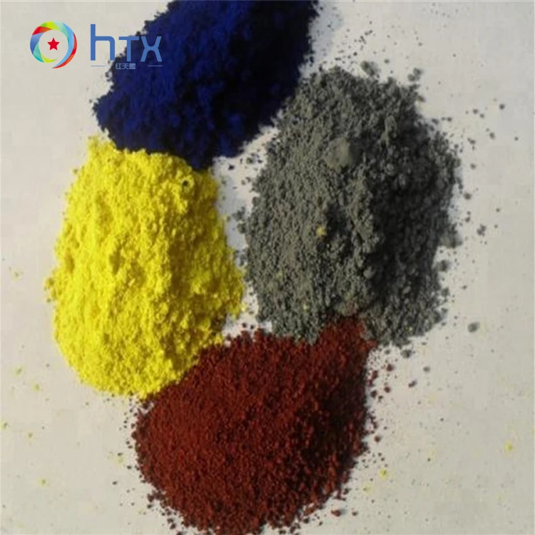 Цветной желтый оксид железа и красный пигмент оксида железа для бетонных кирпичей и краски
