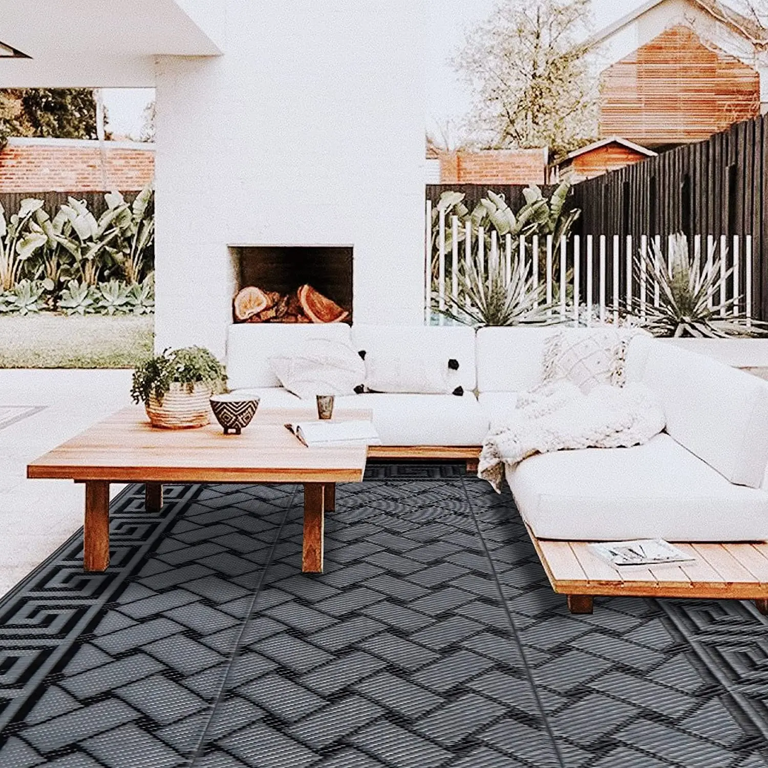 New Style woven multipurpose mats picnic pp mats synthetic flooring rugs