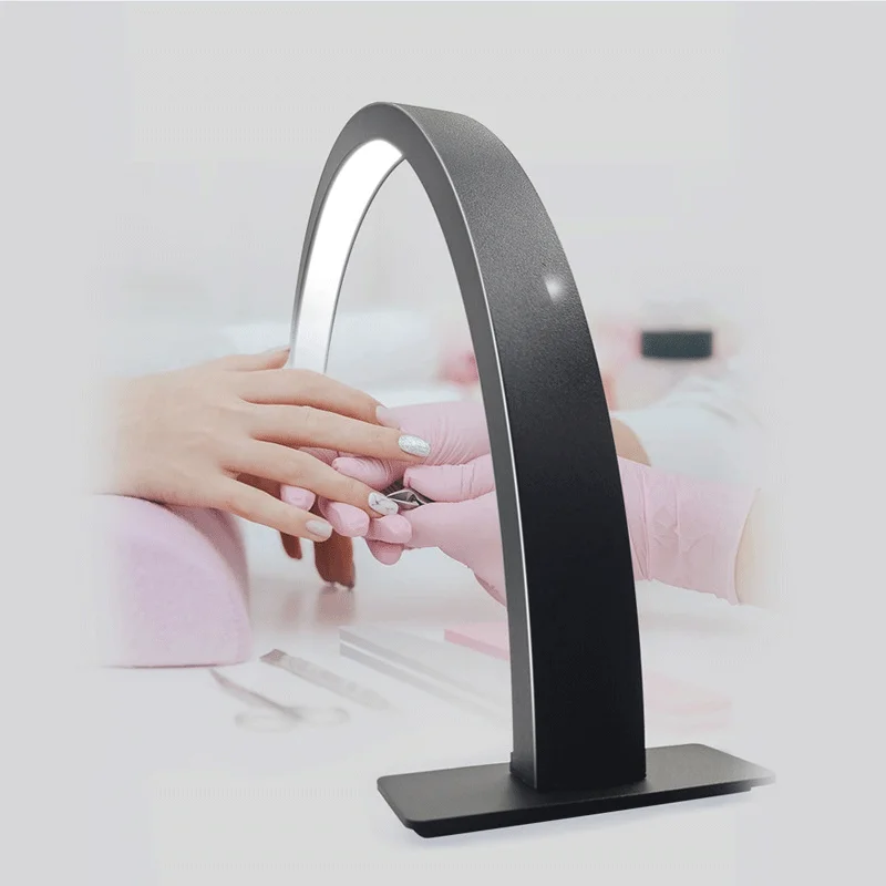 professional U-shaped half moon shape uv led nail lamp gel nail light for nail polish dryer curing lamp