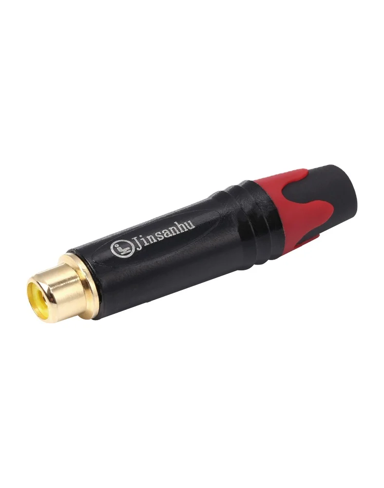 jinsanhu high quality rca female connector
