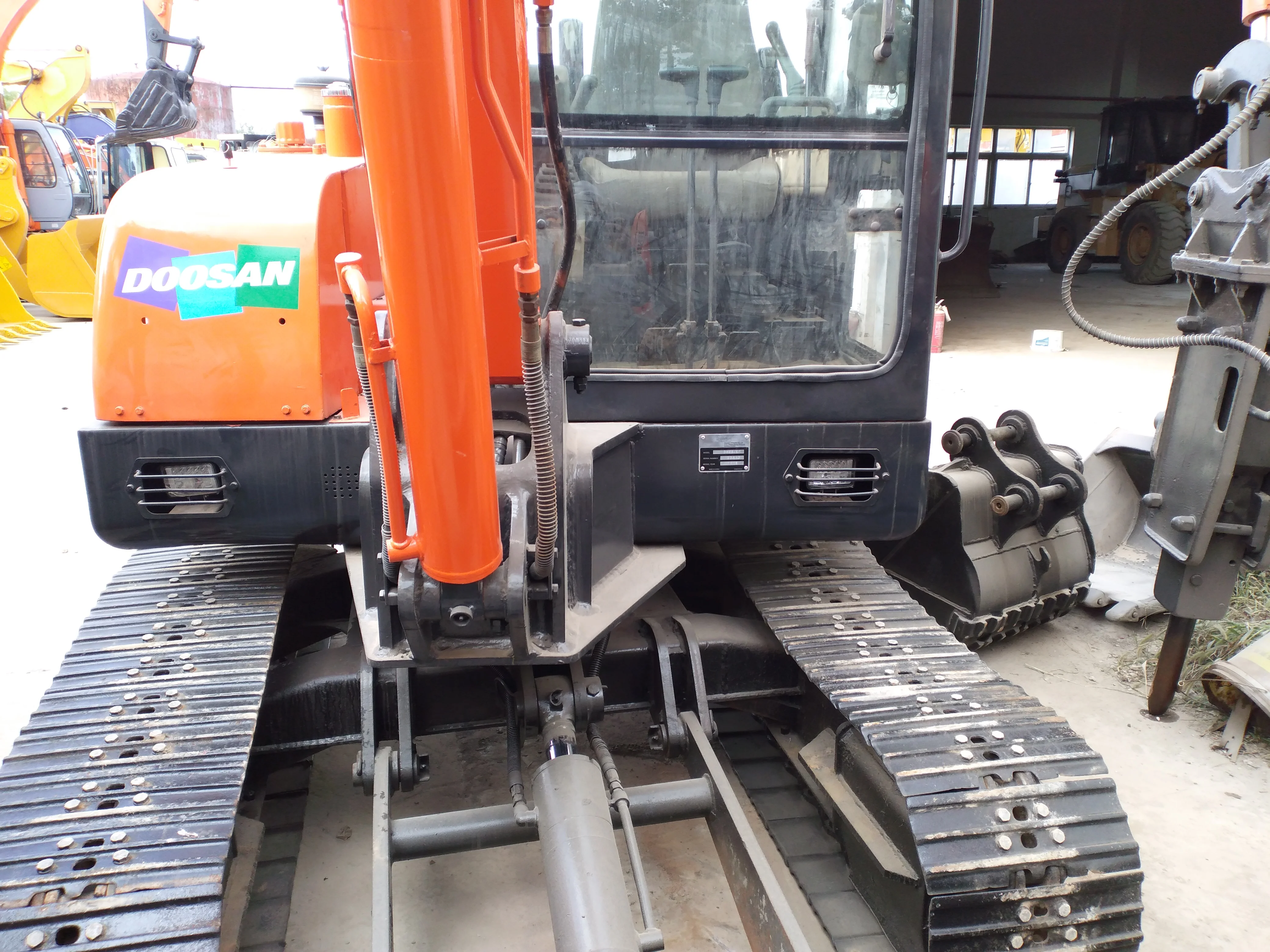 Used Doosan DH55 of used wheel excavator good quality Doosan  excavator