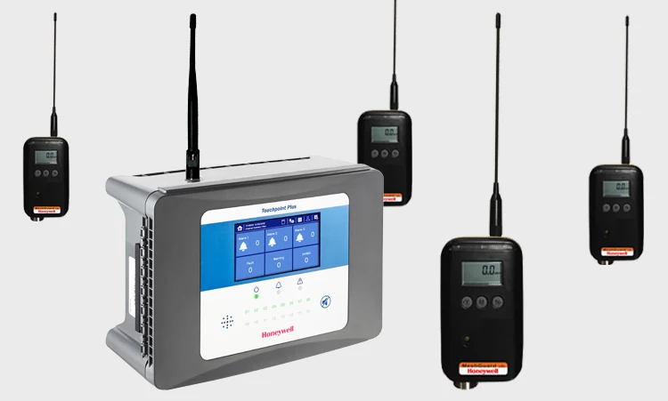 Беспроводной детектор угарного газа Honeywell MeshGuard CO2 IR в опасных
