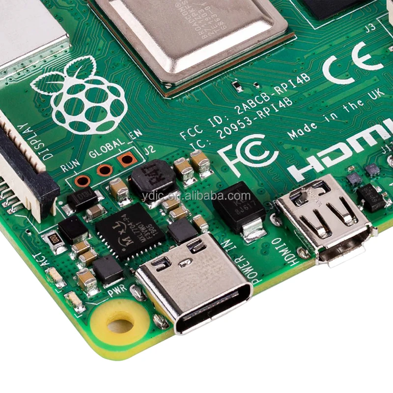 Misuxin Original Raspberry Pi 4 Model B 2GB 4GB 8GB RAM Option, mini Computer For Education, Smart Home Hub,DIY