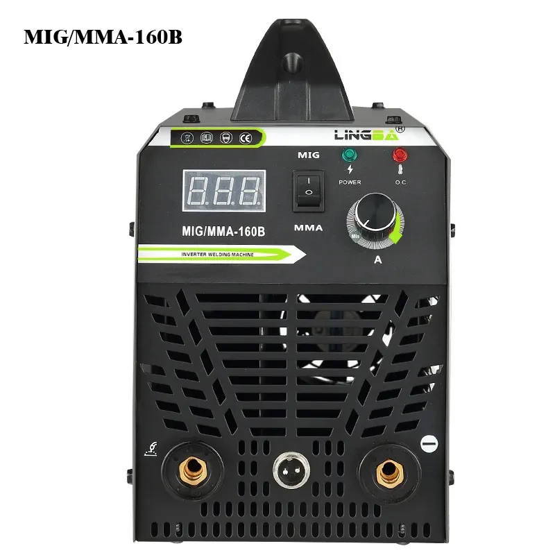 Lingba  Single phase 2 in 1 Gasless MIG Welding MACHINE Wire MIG/MMA-160B