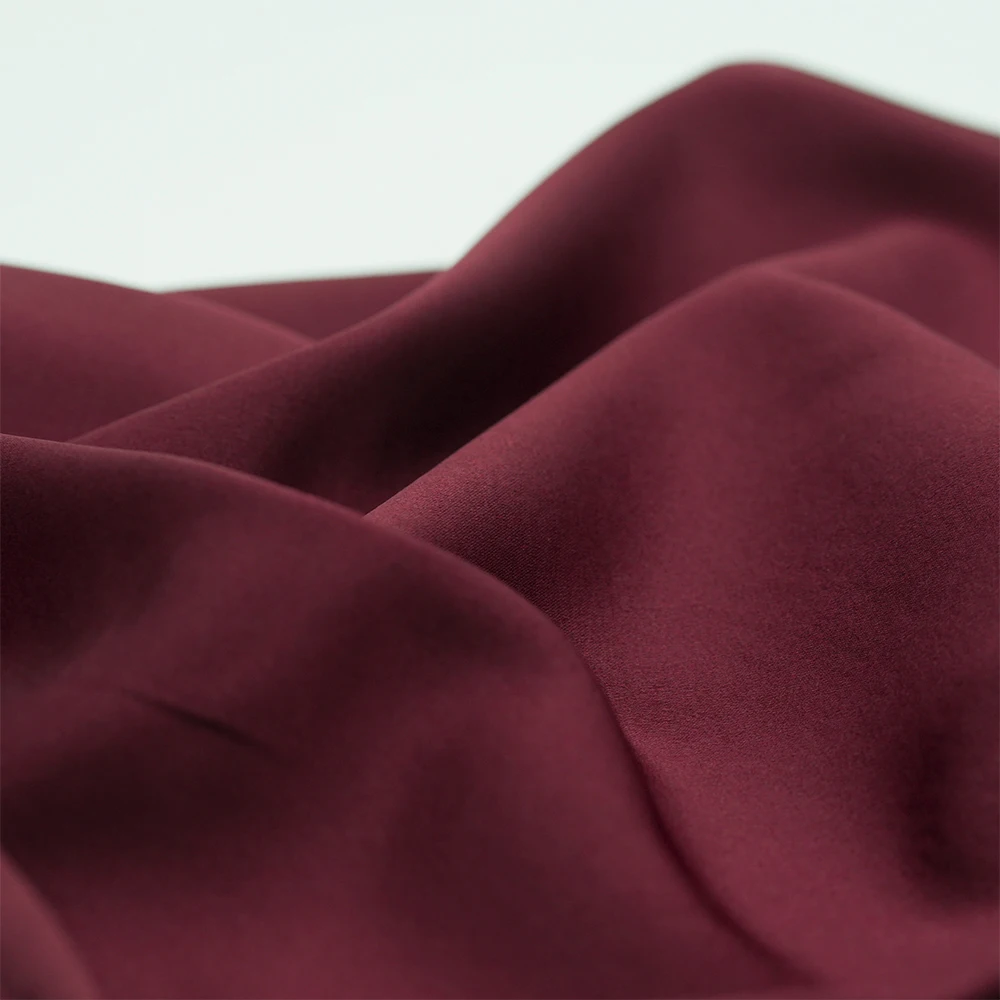 On sale stock 100% silk fabric real natural mulberry silk satin 19 Momme Pure Silk fabric for fashion garments or home bedding