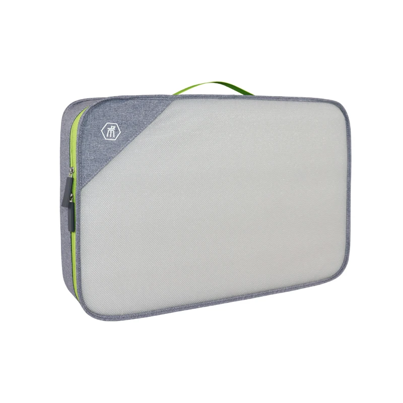 Large capacity light weight oxford  travel style lugger organizer bags packing cubes  pouch make-up toiletry bag