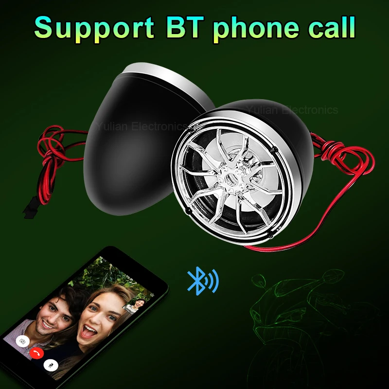 Waterproof Motorcycle Mp3 Audio Speaker Fm Radio Automobile Amplifier Alarm System