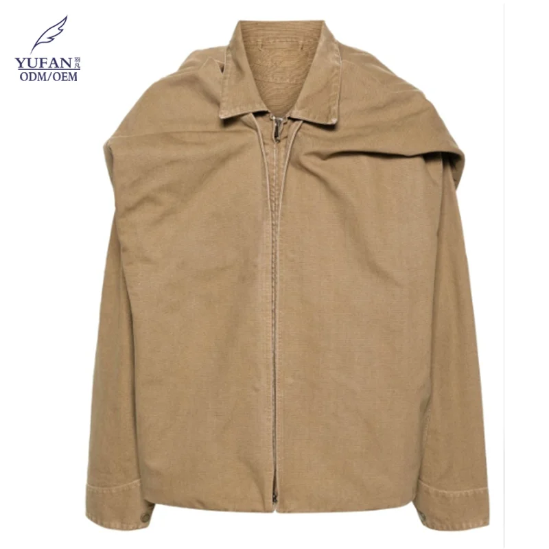 YuFan Customized Design Coats For Men Winter Jacket Streetwear Parka Clothing Manufacturer