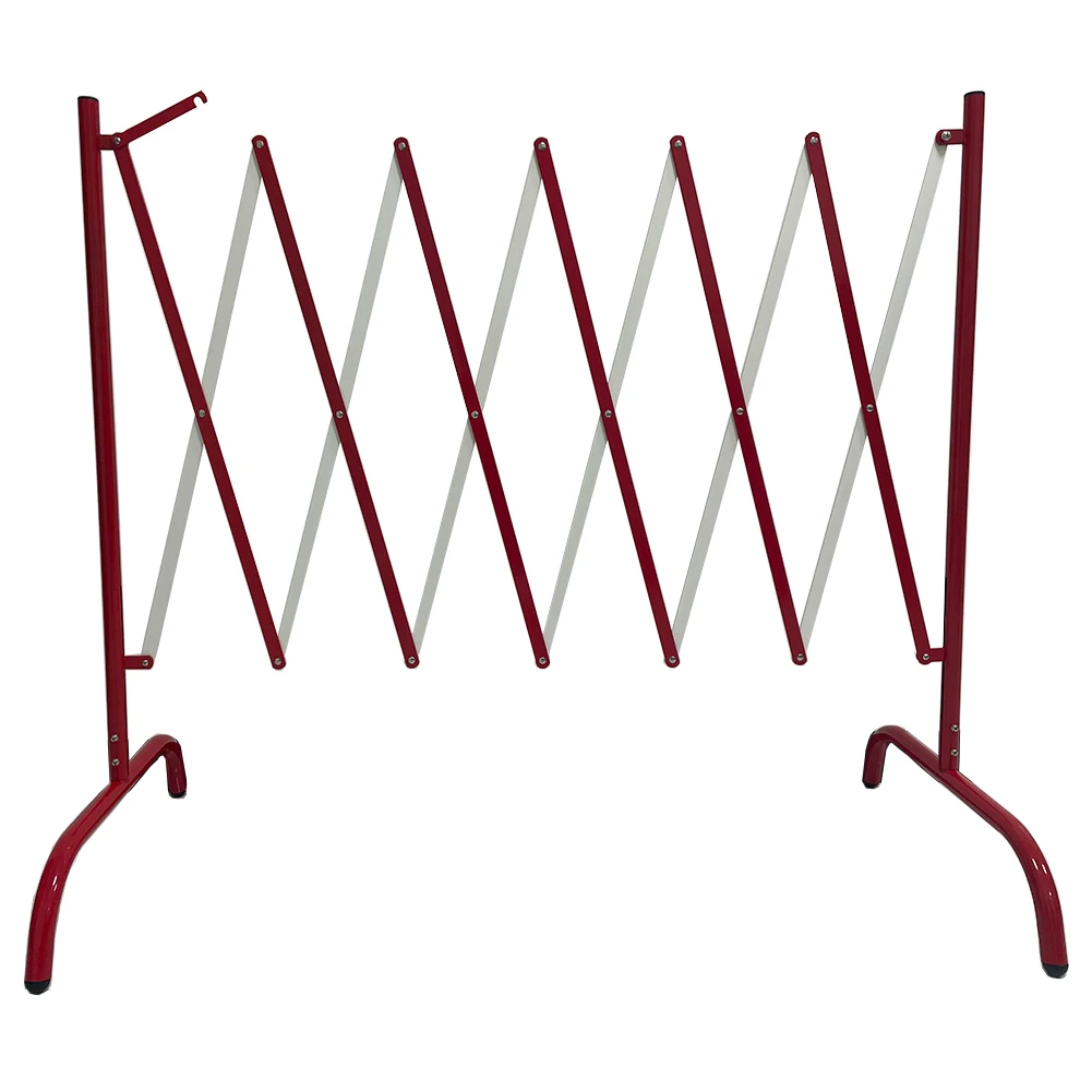 Factory Direct 250CM Temporary Crowed Control Barriers Expandable Safety Traffic Metal Barricade Folding Barrier Fence for Sale