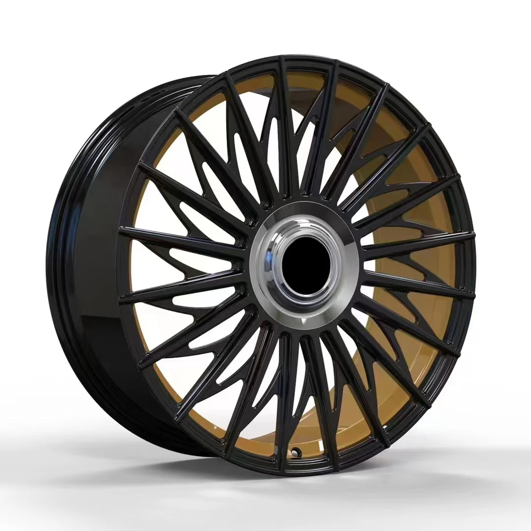 18 19 20 21 22 23 inch Chrome Star Roadster Wheel 5 hole car Custom aluminum alloy ring gold for Cadillac Land Rover Audi BMW Me