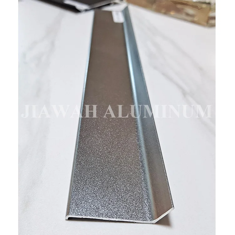 3cm 50mm Aluminium Skirting LED Profile Aluminum Skirting Boards For Wall Flexible , Aluminum Wall Skirting Profiles For Drywall