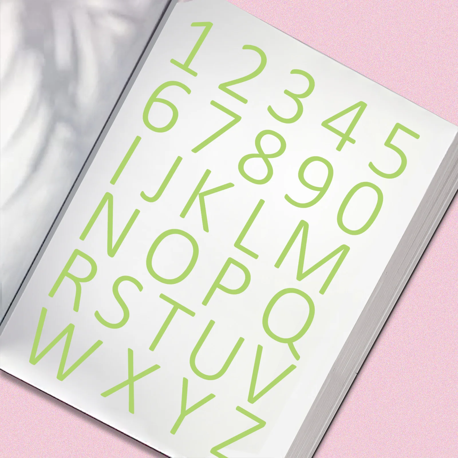 Colorful Alphabets Stickers Creative Gift Cup Luggage Stickers