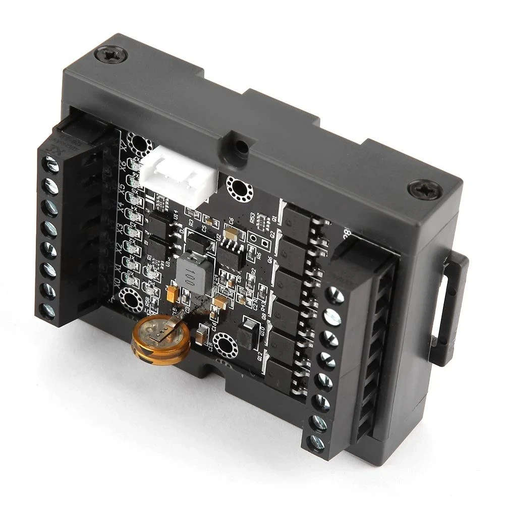 PLC Programmable Logic Controller DC10-28V PLC Regulator FX1N-14MT Industrial Control Board Relay Delay Module Logic Controller