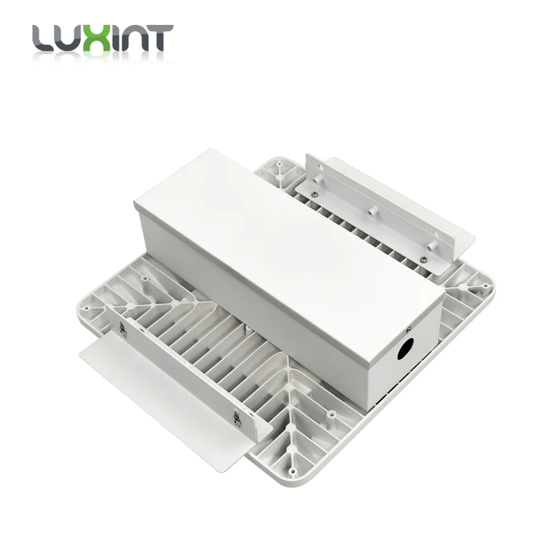 Luxint IP65 IK10 CE по ограничению на использование опасных материалов в производстве 40 Вт 50 60 100 120 150 200 240 светодиодный встраиваемые навес АЗС огни с 7 лет