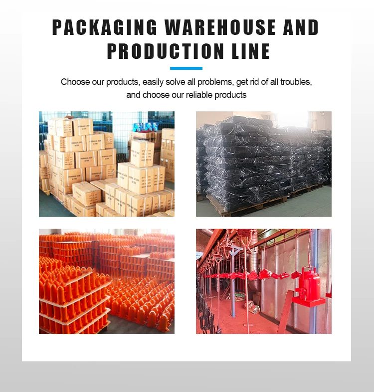 Efficient 20 ton hydraulic jack Bottle Jacks for Efficient Cargo Loading in Warehouses