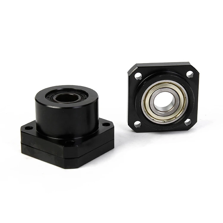Fk10 Ff10 Sfu1204 Ball Screw Support End Fixed Seat Linear Module For 3d Printer Monitoring Equipment