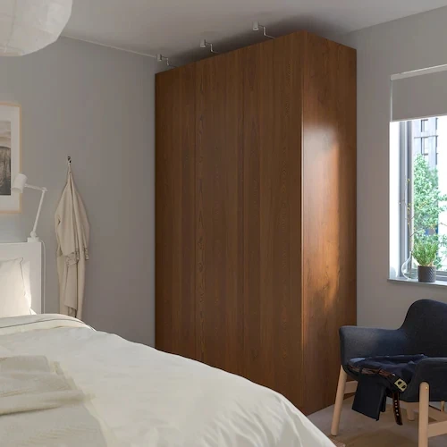 Modern Double Bedroom Wardrobe Designs With Mirror Baby Wardrobe Clothes Organizer