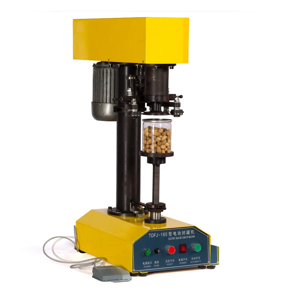 
YTK-TDFJ160 Electric tin table can sealing machine /automatic intelligent sealing machine/cans 
